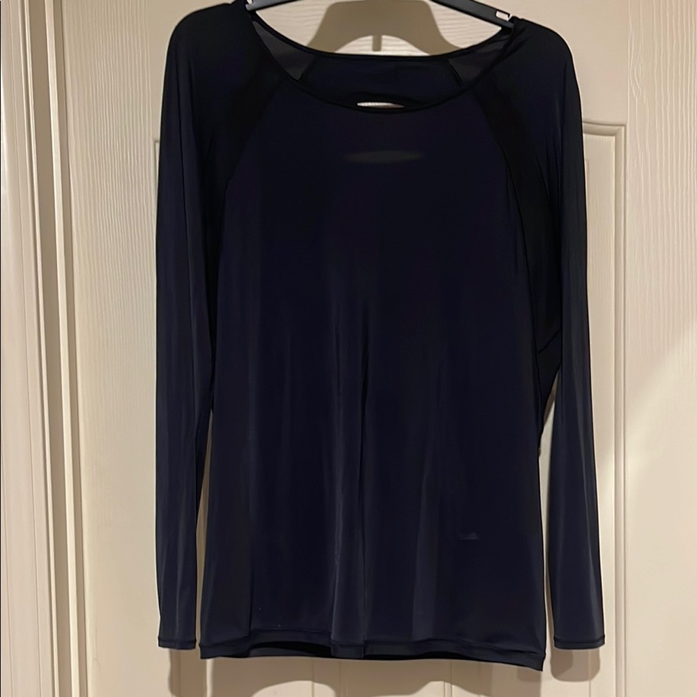 Lululemon Athletica Blue Long Sleeve Tee